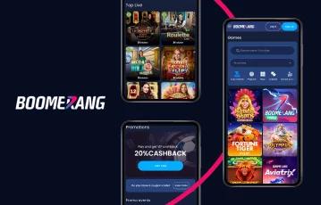 Boomerang Bet mobil casino og bonus